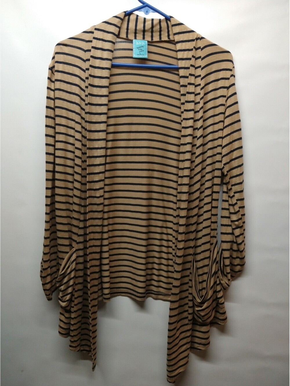 h.i.p. Happening In The Present Size Large Cardigan Shirt 052